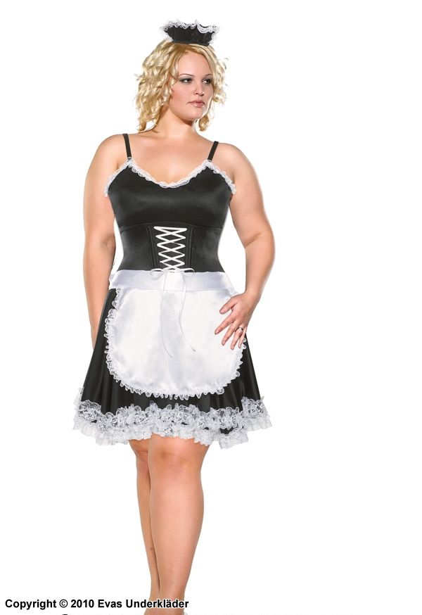 Klassiskt vacker French Maid, plus size